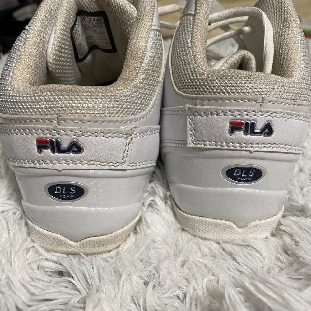Filas White hi-tops - Picture 3 of 8